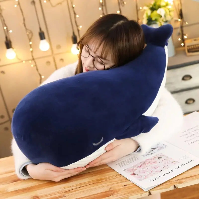 Soft Little Blue Whale Plush Toys