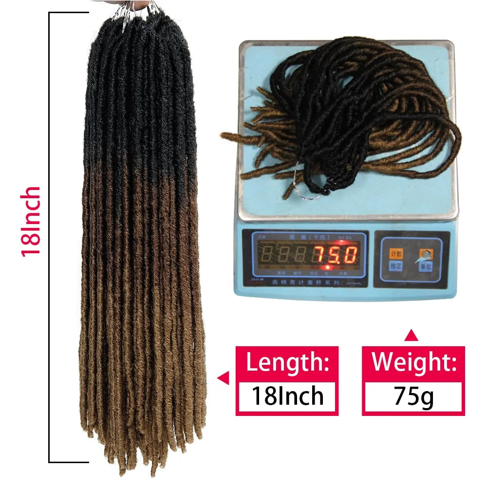 Synthetic Dreadlocks Hair Extensions